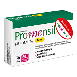 Promensil Forte Preparat łagodzący objawy menopauzy Tabletki, 30 szt.