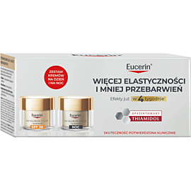 Eucerin Zestaw: Hyaluron-Filler + Elasticity: Krem na dzień SPF30 50ml + Krem na noc 50ml