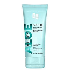 AA Aloes Nawilżający krem SPF 50