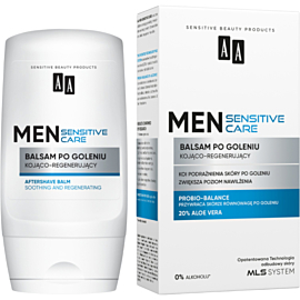 AA Men Sensitive Balsamo dopobarba lenitivo-idratante per pelle molto sensibile