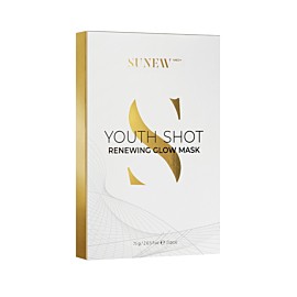 SunewMed+ Youth Shot Maska w płachcie do twarzy regenerująca + glow 6 szt.
