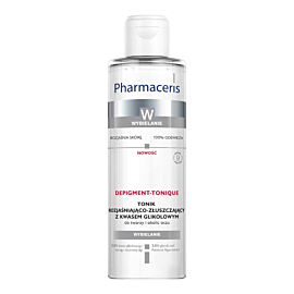 Pharmaceris W Depigment-Tonique Tonik rozjaśniająco-złuszczający z kw. glikolowym
