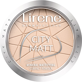 Lirene City Matt mineralny puder matujący, 01
