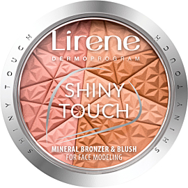 Lirene Shiny Touch mineralny bronzer z r&oacute;żem