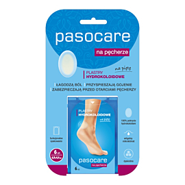 Pasocare Specialist Plus Plaster na pęcherze na piętę hydrokoloidowy, 6 szt.