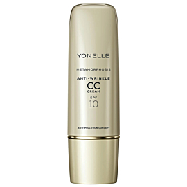 Yonelle Metamorphosis Przeciwzmarszczkowy krem CC SPF10, 1 Jasny Neutralny 