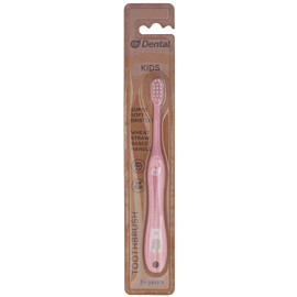 Life Szczoteczka do zęb&oacute;w dla dzieci 3+ Soft BIOR&oacute;żowa