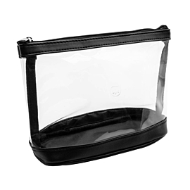 Life Kosmetyczka Transparent Czarna