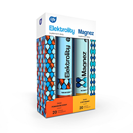 Life Elektrolity + Magnez Duopack 20 + 20 Tabl. mus.
