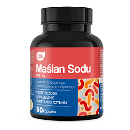 Life Maślan Sodu 500 mg SR Kapsułki, 60 szt.