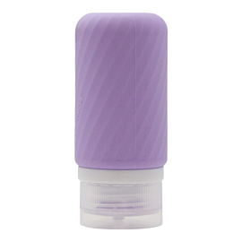 Life Butelka silikonowa podr&oacute;żna Trapez fioletowa,  60 ml 1 szt.