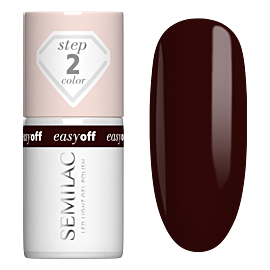 Semilac Lakier do paznokci Easy Off, L20 Marrom Choco 