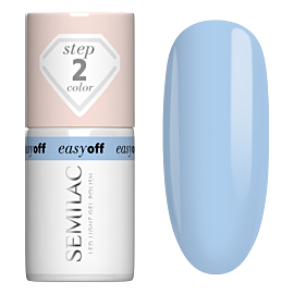 Semilac Lakier do paznokci Easy Off, L15 Azul Blue