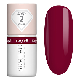 Semilac Lakier do paznokci Easy Off, L19 Cherry Coke 