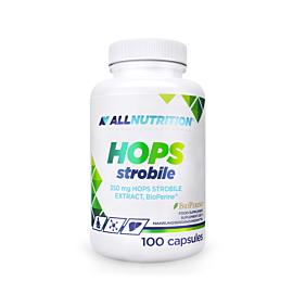 Allnutrition Hops Strobile, ekstrakt z szyszek chmielu, kapsułki