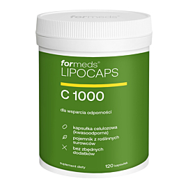 Formeds Lipocaps C 1000 Kapsułki, 120 szt.