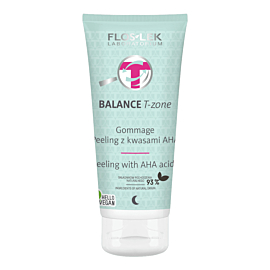 FLOSLEK LABORATORIUM BALANCE T-zone Gommage Peeling z kwasami AHA, 125 ml