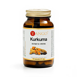 Yango Kurkuma Ekstrakt z piperyną Kapsułki