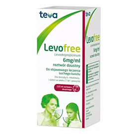 Levofree 6 mg/ml syrop 120 ml