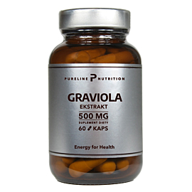 MedFuture Pureline Nutrition Graviola ekstrakt 500 mg 60 kapsułek