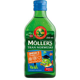 Mollers Tran Norweski Smak owocowy Płyn