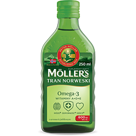 Mollers Tran Norweski Smak jabłkowy Płyn