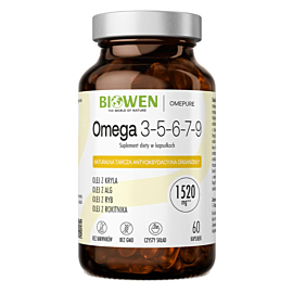 Biowen Omega 3-5-6-7-9 60 kapsułek