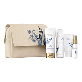Rituals Amsterdam Collection Medium Giftset Zestaw prezentowy: Pianka pod prysznic 50 ml + Krem do ciała 70 ml + Peeling do ciała 70 ml + Mgiełka do włos&oacute;w i ciała 20 ml + Kosmetyczka