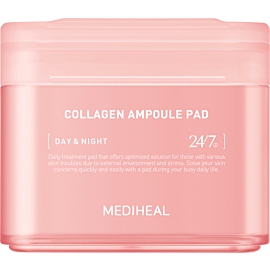 Mediheal Collagen Ampoule Pad Dischetti con collagene 100 pz