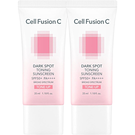 Cell Fusion C Dark Spot Toning Sunscreen SPF50+ PA++++, 2x35ml
