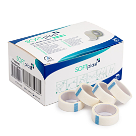 Zarys Przylepiec Hypoalergiczny Wł&oacute;kninowy Og&oacute;lnego Zastosowania 5 m x 1,25 cm 24 szt.