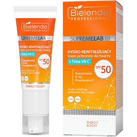 Bielenda Professional Supremelab Energy Boost Hydro-rewitalizujący krem ochronny, SPF50, 40 ml