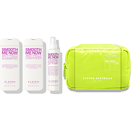 Eleven Australia Zestaw Smooth Holiday Trio: Shampoo + Conditioner + Thermal Spray