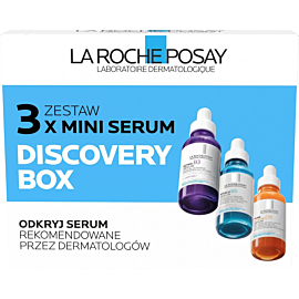 La Roche-Posay Zestaw: 3 x serum w wersji mini
