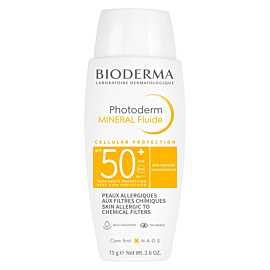 Bioderma Photoderm Fluid mineralny do sk&oacute;ry wrażliwej i alergicznej SPF 50+ 