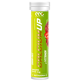 Muscle Clinic Calcium.UP &ndash; wapń + witamina C, 20 tabletek musujących