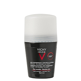 Vichy Homme Anti-Traspirante 72H Antitraspirante per Uomo, Extreme-Controle 50 ml