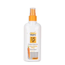 Aloha Tropic Balsam Lotion Do Opalania w Sprayu Marchewkowy SPF 15 200 ml