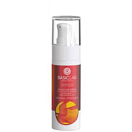 BasicLab Esteticus Emulsyjne serum z czystym retinolem 0,5%, witaminą C 4% i koenzymem Q10, 30 ml