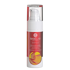 BasicLab Emulsyjne serum z retinolem 0,3%, witaminą C 3% i koenzymem Q10, 30 ml