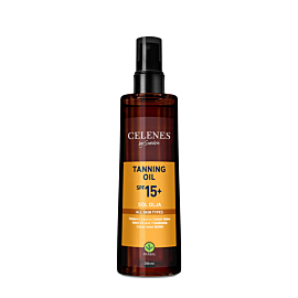 Celenes by Sweden Olejek Do Opalania SPF 15 Do Każdego Typu Sk&oacute;ry 200 ml