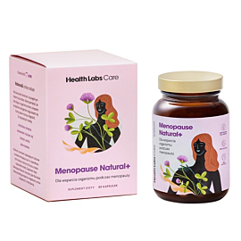 Health Labs Care Menopause Natural+ Suplement diety na objawy menopauzy Kapsułki