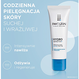 Iwostin Hydro Sensitia Krem na noc z witaminami C+E