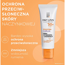 Iwostin Solecrin Capillin Krem ochronny SPF 50+ 