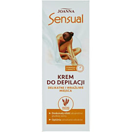 Joanna Sensual Krem do Depilacji Miejsc Wrażliwych Mleczko Owsiane