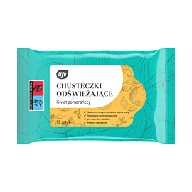 Life Chusteczki odświeżające Kwiat Pomarańczy