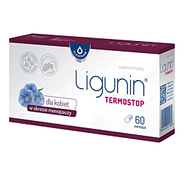 Ligunin Thermostop, Preparat łagodzący objawy menopauzy, Kapsułki