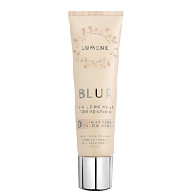 Lumene Blur Długotrwały podkład 16h SPF15, 0 Light Ivory