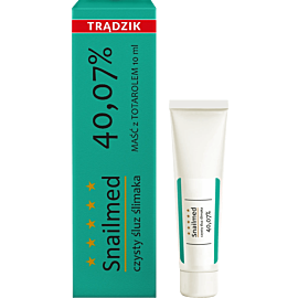 Snailmed Przeciwtrądzikowa maść ze śluzem ślimaka i totarolem, 10 ml