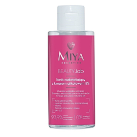 Miya Beauty.Lab Tonico Illuminante con Acido Glicolico 5% 150 ml
